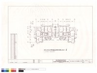 戊棟42坪及36坪雙併連棟二層結構平面圖藏品圖，第1張