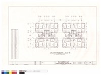 己棟32坪肆倂四層結構平面圖藏品圖，第1張