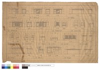 中號辦公桌.大號辦公桌.閱書桌.特號辦公桌.甲乙種扶手椅.茶几.中號辦公椅.大號辦公椅.甲種茶几.方茶几.長沙發.打字機桌.詢問桌.詢問台.會議桌藏品圖，第1張