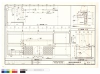 寄宿舍大廳剖面圖.挑空平面圖藏品圖，第1張
