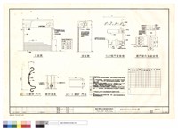 立面圖.剖面圖.NAP捲門電動機.捲門操作系統說明.AC-3鍍鋅門軌.AC-3鍍鋅門片.鍍鋅底座藏品圖，第1張