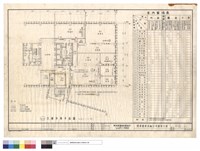 B棟参層平面圖.室內裝修表藏品圖，第1張