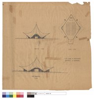 ELEVATION、PLAN、SIDE ELEVATION藏品圖，第1張