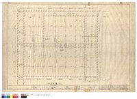 基礎結構平面及拉桿平面藏品圖，第1張