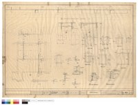 空氣調節管道剖面圖(前紡)藏品圖，第1張