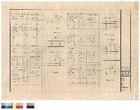 負載表及開關箱接線圖藏品圖，第1張