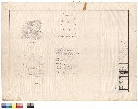 現況圖、地籍配置圖、面積計算、圖號索引表藏品圖，第1張