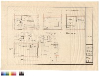 B棟1F客房剖立面藏品圖，第1張