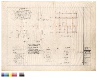 面積計算地籍圖 屋頂層基礎坑平面圖藏品圖，第1張