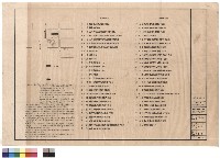 配置圖、說明及圖號、索引表藏品圖，第1張