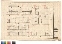 文華六層H戶餐廳廚房間壁櫃詳細圖藏品圖，第1張