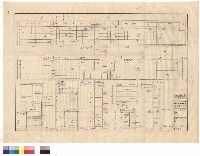 主管辦公室室立面及其櫥櫃大樣藏品圖，第1張