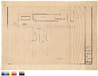 壹層門廳平面圖藏品圖，第1張