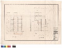 剖面圖 基礎坑平面圖藏品圖，第1張