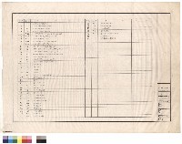 客房層室內裝修圖號索引表藏品圖，第1張