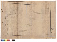 客房層室內裝修圖號索引表藏品圖，第1張