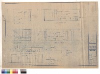 客房標準房間室內立面、客房部公共走廊天花詳圖藏品圖，第1張