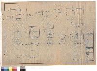 客房層貯藏室天花詳圖、客房內傢俱詳圖藏品圖，第1張