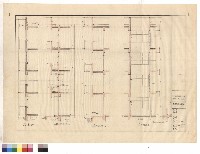 墻,外墻花壇,陽台及中庭剖面圖藏品圖，第1張