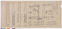 剖面圖、基礎圖、各立視圖藏品圖，第1張