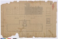 ?樓天花伏圖、?樓床版伏圖、樓梯室屋面伏圖、樓梯室床版伏圖、樓梯室天花伏圖、樓梯室及屋面圖藏品圖，第1張