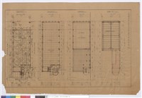改建後壹~參樓平面、改建後小屋伏藏品圖，第1張