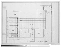 院長公館整修工程平面藏品圖，第1張