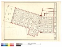 壹樓辦公廳及貳樓騎樓天花板平面圖藏品圖，第1張