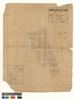 高雄市建築合作社新建第九批平民住宅工程配置圖 案內圖藏品圖，第1張