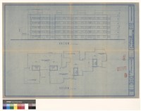 屋頂平面及背面圖藏品圖，第1張