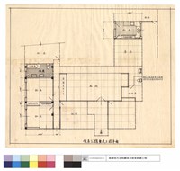 院長公館整建工程平面藏品圖，第1張
