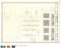 側立及屋頂平面及基礎配筋藏品圖，第1張
