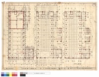 基礎,樑版(1,2樓)結構平面藏品圖，第1張
