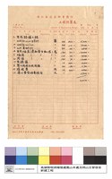 工程預算表藏品圖，第1張