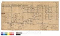 教室正,背面剖視詳細圖藏品圖，第1張