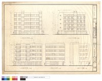 A,B棟各向立面、C,D棟北向立面藏品圖，第1張