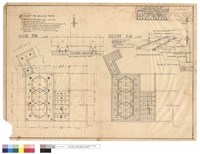 CEILING PLAN , SKELETON PLAN , TB-T102 TYPE CEILING FRAMES SECTION藏品圖，第1張