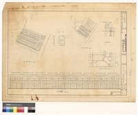 正立面詳細 地盤、現況、位置、縱向剖面藏品圖，第1張