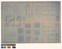 地下室詳圖、各層結構平面藏品圖，第1張
