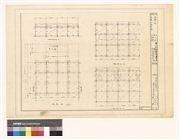 各層樑板平面、基礎平面藏品圖，第1張