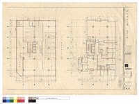 地下層平面圖、第二層平面圖藏品圖，第1張