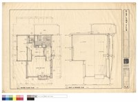 SECOND FLOOR PLAN、ROOF & DRAINAGE PLAN藏品圖，第1張