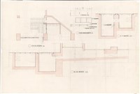 (污泥池平面圖 污泥池鐵板蓋詳圗 A-A剖面 B-B剖面藏品圖，第1張