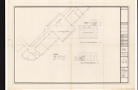 原有房屋新建樓梯平面,立面藏品圖，第1張
