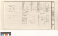 電氣工程 
中央控制桌及接地設備詳圗藏品圖，第1張