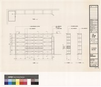 九樓客廳書櫃施工圖藏品圖，第1張
