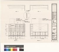 十樓書房書櫃施工圖藏品圖，第1張