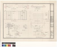 活動及固定展示板詳图及兒童閱覽室舞台詳图藏品圖，第1張