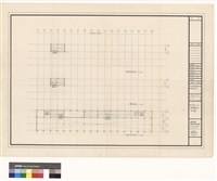 增建鋼製樓版及梯結構平面圖藏品圖，第1張