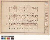 一.四層夾層及三層平面增建鋼製樓板家具配置藏品圖，第1張
